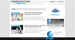 Desktop Screenshot of imprenditoreglobale.com