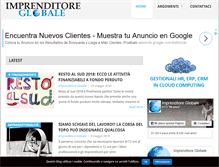 Tablet Screenshot of imprenditoreglobale.com